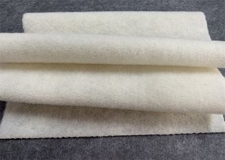 Άσπρο μη υφαμένο αισθητό ύφασμα 1.5mm δάκρυ συσκευασίας ρόλων πάχους ανθεκτικό