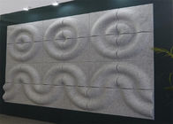 Φλόγα - καθυστερούντω τρισδιάστατη ακουστική τοίχων επιτροπών μόνωση θερμότητας τέχνης τοίχων θορύβου απορροφώντας