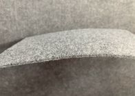 Γούνινο επιφάνειας μη υφαμένη αισθητό γκρίζο χρώμα 3mm ταπήτων υφάσματος αυτοκίνητο αισθητό πάχος