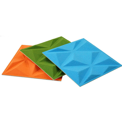 Ζωηρόχρωμη αισθητή τρισδιάστατη Hexagon ίνα πολυεστέρα ακουστικής επιτροπής