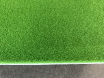 Ακουστικό μαλλιαρό αισθητό 3mm ταπετσαριών ινών πολυεστέρα φωτεινό χρώμα υφάσματος